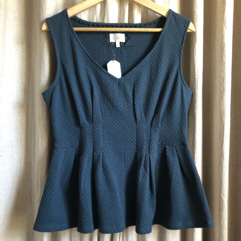 Deletta Peplum Top